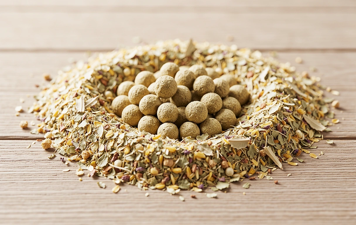 Natural ingredients for men's wellness