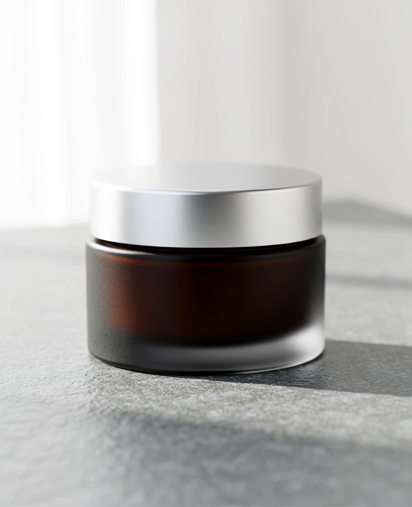 Luxury anti-aging cream container